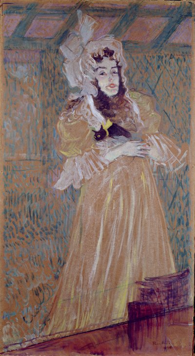Miss May Belfort, 1895 von Henri de Toulouse Lautrec